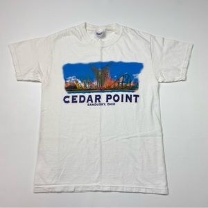 Men’s VTG Cedar Point Short Sleeve T-Shirt Size Small